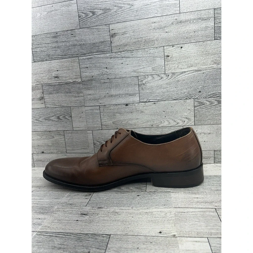 To Boot New‎ York Adam Derrick Oxford Dress Shoes Brown Leather Size 10M